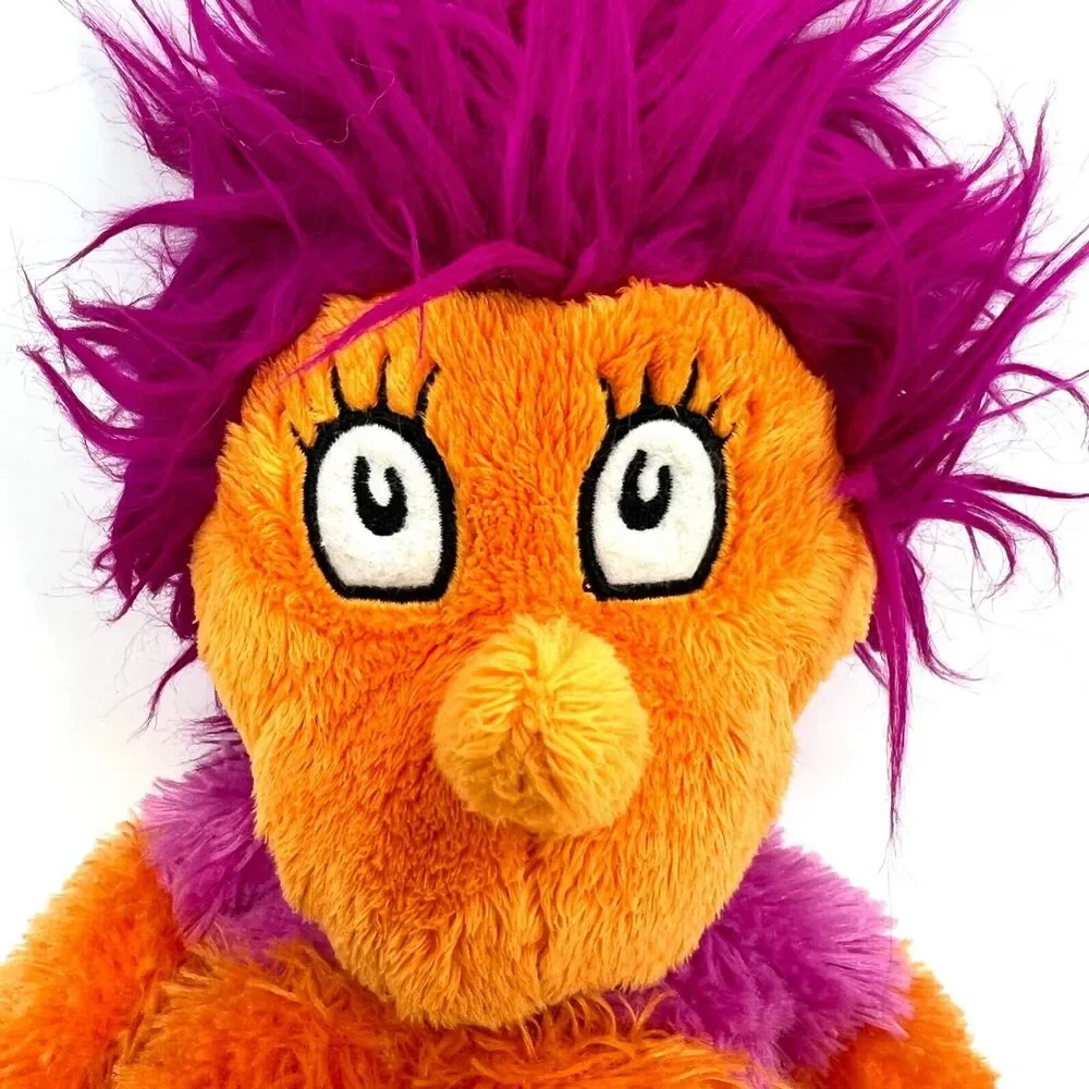 Dr. Seuss Wocket in MY Pocket Plush Orange Purple Kohls Cares